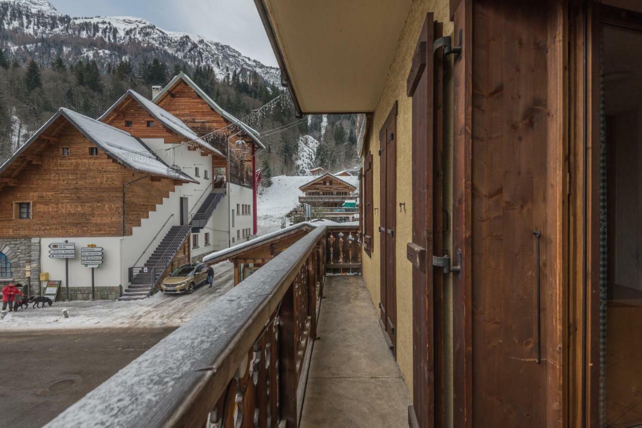 Appartement T2 Les Houches Pied Des Pistes Экстерьер фото